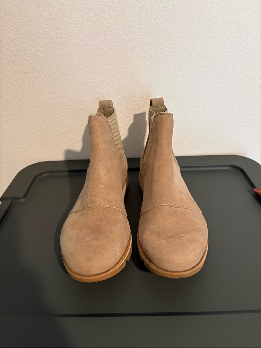 Sorel Tan Ankle Boots